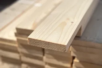 Доска строганная сухая 40х100х6000 мм сорт 1, сосна